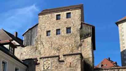 Bild: Völkl
Wann immer es geht, erledigt Josef Fischer seine Besorgungen in Nabburg per Rad - einem ihm liebgewordenen 30 Jahre alten Modell der Marke "Herkules".