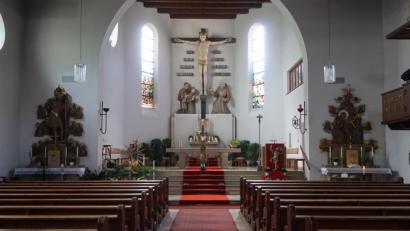 Bild: Kunz
Bald dürfen wieder Gläubige den Sonntagsgottesdienst in St. Konrad besuchen. Allerdings unter strengen Auflagen.