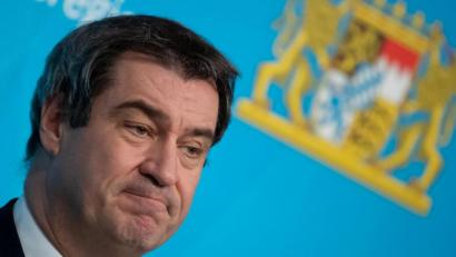 Bild: Sven Hoppe/dpa
Ministerpräsident Markus Söder kündigt weitere Lockerungen an.