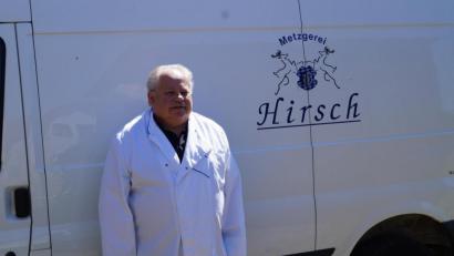Bild: snn
Metzgermeister und Festwirt: Josef Hirsch wird 65 Jahre alt.
