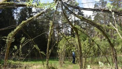 Bild: rgr
Die Weiden-Kathedrale zieht die Blicke der Besucher auf sich.