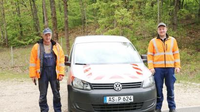 Bild: gru
Wasserwart Hans Krauß (links) bekommt als neuen Stellvertreter Johannes Wopperer (rechts) an die Seite gestellt