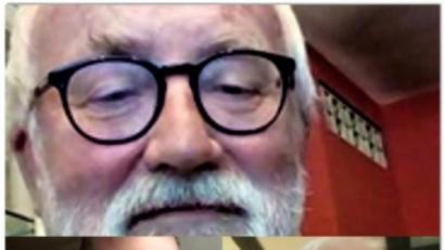 Bild: hev
Zur Videokonferenz treffen sich die Vorstandsmitglieder Karlheinz Keck, Alfons Müller, Matthias Haberberger, Josef Prunhuber und Alfred Albersdörfer (von oben, links nach rechts), um die Wiedereröffnung des Museums beim Taubnschuster zu besprechen.