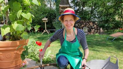 Bild: privat
Catherine Dill, die Leiterin der Freiwilligenagentur, will in Zeiten der Corona-Pandemie den Umwelt- und Insektenschutz nicht vernachlässigen.