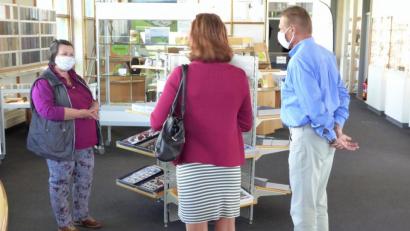 Bild: fsb
Das GEO-Zentrum hofft, mit regerem Zuspruch als beim Museumstag, aus der krisenbedingte Schließzeit wieder in bessere Zeiten durchzustarten.