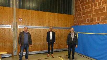 Bild: rtw
Die Führungspitze des Gemeinderates: Christian Sperber, Peter Achatzi und Wolfgang Rattai.