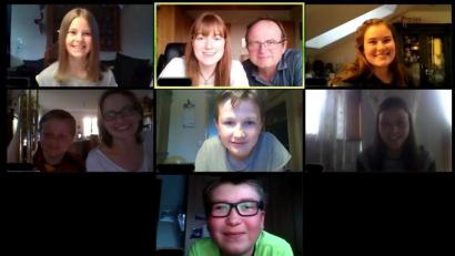 Bild: le
Schüler und Ausbilder treffen sich zum Proben online und können so auch in Zeiten der Pandemie gemeinsam die Stücke des Posaunenchors einüben.