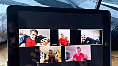 Bild: ü
Die "Week-Challenge" wird in der Gruppe online abgehalten und kann live verfolgt werden.