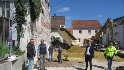 Bild: fg
In der Postgasse stehen derzeit Bauarbeiten an.