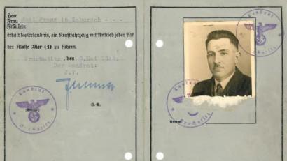 Bild: exb
Der Führerschein von Franz Madl aus dem Jahr 1944.