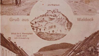 Bild: hl
Waldeck mit Schloßberg vor dem Ersten Weltkrieg.