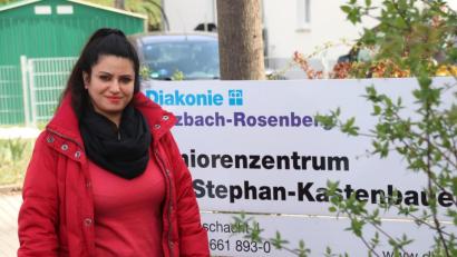 Bild: cog
Fatemeh Rasouli Roshan macht die Arbeit mit Senioren im Dr.-Stephan-Kastenbauer-Haus in Sulzbach-Rosenberg.
