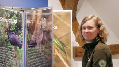 Bild: bsc
„Die Arbeit im Naturpark Steinwald hat mir viel Spaß gemacht“, sagte Amelie Nöth (Bild) bei der Verabschiedung durch den Vorstand.