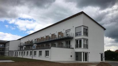 Bild: exb
Das Seniorenheim St. Konrad und die ersten 20 Wohnungen mit Betreuungsangebot sind fertig. Jetzt greift die KWS den nächsten Bauabschnitt an.