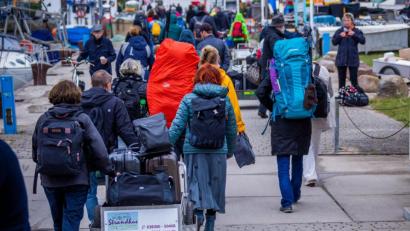 Bild: Jens Büttner/dpa
Die heimischen Urlaubsziele rechnen zu Pfingsten mit großen Touristenströmen.