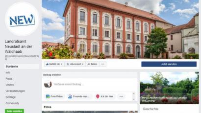 Bild: rg
Das Landratsamt Neustadt betreut bereits eine Facebook-Seite, ebenso die Stadt Neustadt. Nun soll Weiden folgen - auch bei Twitter und Instagram.