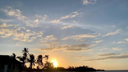 Bild: privat
Baden im Pazifik, lange Sandstrände, Sonnenuntergänge und Palmen: Was sich für viele Touristen nach einem Urlaub im Paradies anhört, entwickelte sich einem Alptraum.