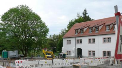 Bild: kgg
Zurzeit wird der Außenbereich vorm Haus St. Gertrud neu gestaltet