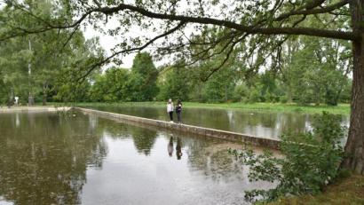 Bild: hcz
Das Wasser im Stadtbad ist angestaut. Die Badesaison kann beginnen.