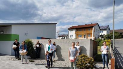 Bild: sei
Anstelle des ausgefallenen Einweihungsfestes organisiert der Elternbeirat des Kinderhauses ein Gewinnspiel für die Kinder.