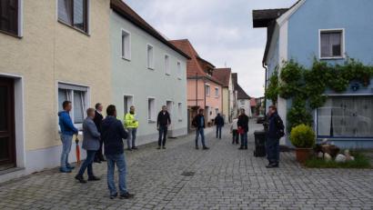 Bild: bnr
Die Parksituation in der Rosengasse beschäftigt den Bauausschuss zum wiederholten Male. Gerade die Engstellen werden gerne zugeparkt.