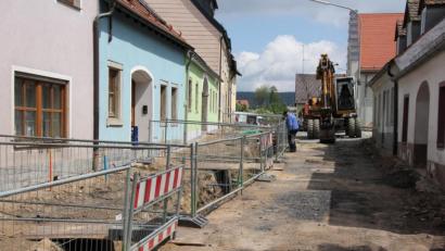 Bild: kro
Der Ausbau der Philipp-Mühlmayer-Straße geht zügig voran.