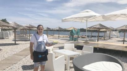 Bild: ref
Warten auf die deutschen Touristen in der „Polibar“ am Strand von Istrien.