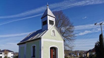 Bild: gz
Aus einer 1880 erbauten Grotte wurde Jahrzehnte später die Bühlkapelle.