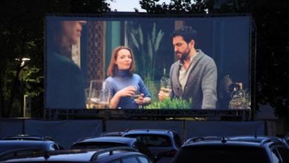 Bild: kro
In Weiden hießt es nicht Film ab im Autokino. Dafür klappte es oft anderswo, hier zum Beispiel in Marktredwitz.