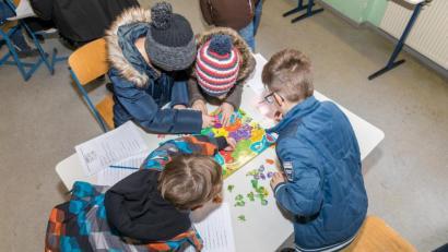 Bild: Tobias Neubert
In der Realschule Kemnath können die Schüler ihre Kreativität voll entfalten.