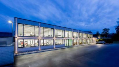 Bild: Marcus Rebmann /exb
Architektouren 2020: Deprag-Academy Schulungs- und Ausbildungszentrum Amberg.