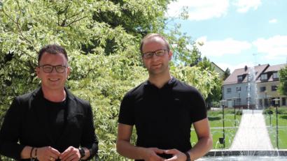 Bild: exb
Die neue Doppelspitze für die Jugendarbeit: Martin Kastner (rechts) bekommt nun Unterstützung von Johannes Dostler.