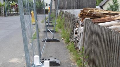 Bild: soj
Es gibt viele Baustellen in Ebnath. Zug um Zug werden sie abgearbeitet.