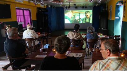 Bild: Kunz
"Schwere Jungs" in netter Gesellschaft mit Sebastian Bezzel, Michael Grimm und Simon Schwarz.