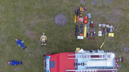 Bild: nza
Eine Vielzahl an Gerätschaften beherbergt das Löschgruppenfahrzeug (LF20) der Feuerwehr Krummennaab.