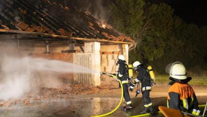 Bild: dmra
Feuerwehreinsatz in Haag bei Ursensollen.
