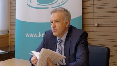 Bild: tr
Landrat Roland Grillmeier präsentierte am Mittwoch die Ergebnisse der Corona-Studie des Robert-Koch-Instituts.