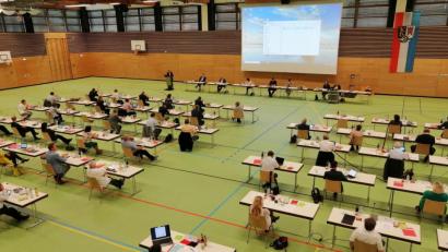 Bild: anv
Der Schwandorfer Kreistag traf sich zu seiner zweiten Sitzung in der Oberpfalzhalle.