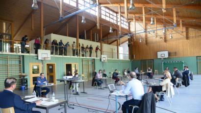 Bild: bey
Bilder von der Stadtratsssitzung wird es nicht im Livestream im Internet geben. Der Stadtrat lehnte bei nur einer Zustimmung einen entsprechenden Bürgerantrag ab.