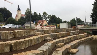 Bild: upl
In Kümmersbruck wurde der Uferbereich des Krumbachs neu gestaltet.