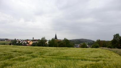 Archivbild: flt
Für den Standort zwischen dem Ortsausgang Wildenau (Richtung Wurmsgefäll) und der Abzweigung nach Schirnbrunn hat die Telekom einen Bauantrag für den Bau eines Mobilfunkmasten gestellt. Das Bild zeigt die Ortsansicht vom geplanten Standpunkt aus. Der Turm soll eine Höhe von 28 Metern haben.