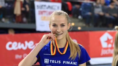 Bild: Archivbild: Kiefner
Die Goldmedaille hatte Corinna Schwab im Februar in der Halle über 400 Meter geholt. Jetzt war sie erneut die Schnellste über diese Distanz in Wetzlar.