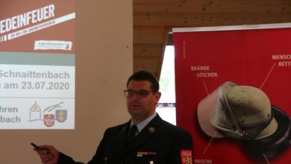 Bild: e
Oberbrandmeister Michael Werner ist der federführende Kommandant der vier in der Gemeinde Schnaittenbach beheimateten Feuerwehren.