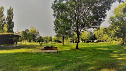 Bild: gz
Inmitten des Ortes entstand eine grüne Oase.