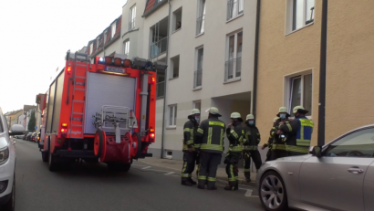 Bild: Gustl Beer
Die Feuerwehr rückte zum Einsatz aus, allerdings war nur Essen angebrannt.
