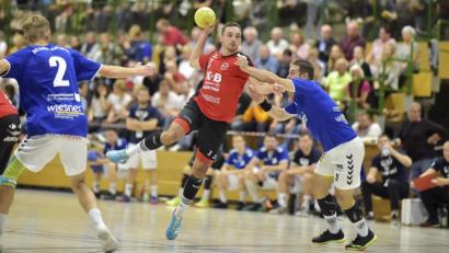 Bild: Ziegler
Das Derby HC Sulzbach (am Ball Marco Schmidt) gegen die SG Auerbach/Pegnitz wird es auch in der kommenden Saison der Handball-Bezirksoberliga geben. Diese soll Mitte Oktober beginnen – mit zwei Mannschaften mehr als in der vergangenen Saison