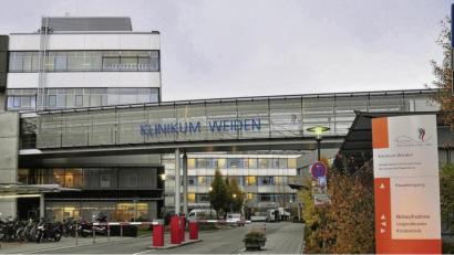 Archivbild: Karin Wilck
Auch das Haupthaus der Kliniken AG in Weiden steht vor tiefgreifenden Umstrukturierungen.