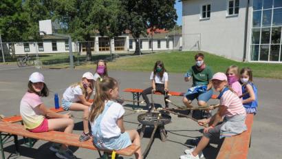 Bild: jzk
Die „Girls' Week“ von Learning Campus auf dem Gelände der Grundschule Kemnath kam gut an.