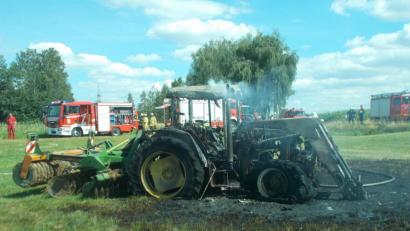 Bild: Polizeiinspektion Marktredwitz/exb
An dem Traktor entstand laut Polizei ein Schaden von rund 10.000 Euro.