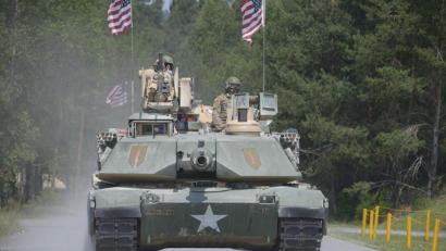 Bild: U.S. Army photo by Christoph Koppers
US-Kampfpanzer vom Typ Abrams.